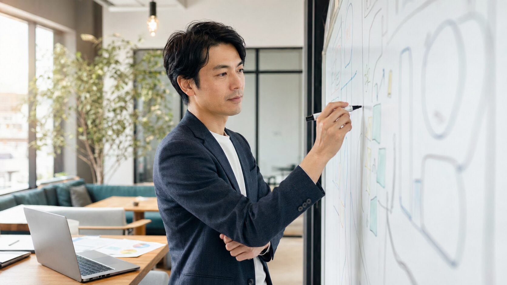 副業から独立へ移行するロードマップを設計するビジネスパーソン