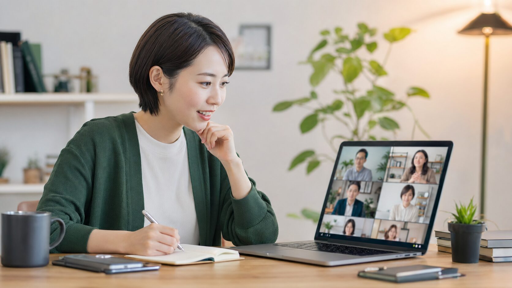 オンラインセミナーで売れる設計を学ぶ受講生