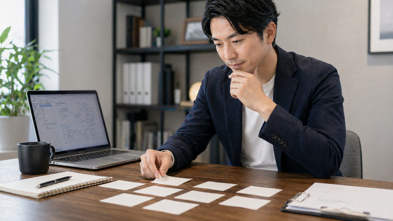 稼げるコーチング専門分野を設計するビジネスパーソン