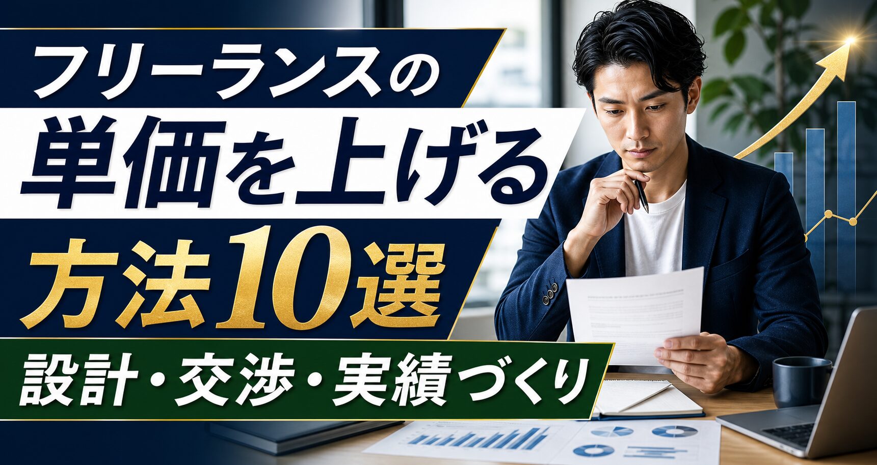 フリーランスの単価を上げる方法10選｜安い仕事から抜け出す設計・交渉・実績づくり